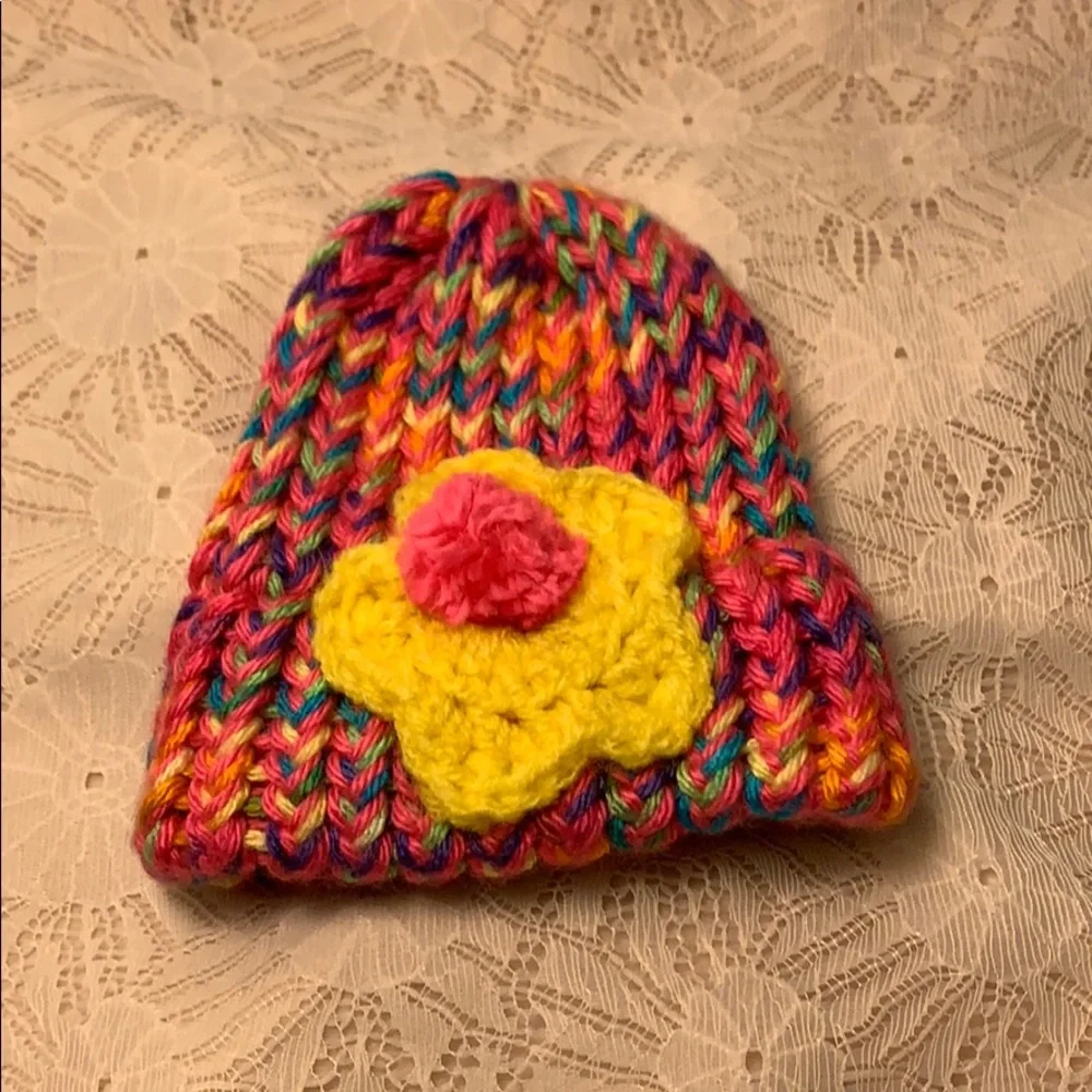 Handmade Winter Cap - Newborn